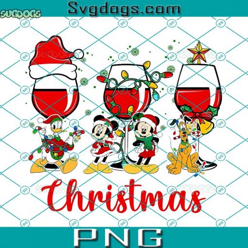 Christmas Mickey and Friend Coffee Drink PNG, Wine Christms Lightyear PNG, Pulto PNG, Daisy PNG