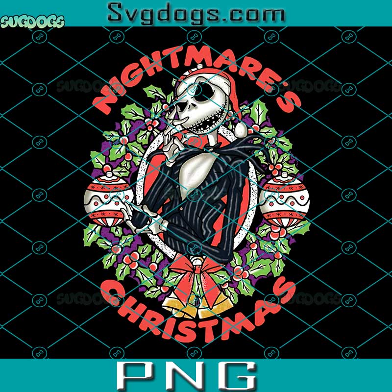 Nightmare's Christmas PNG, Jack Skellington PNG, Jack Christmas PNG