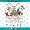 Mickey And Friends Christmas PNG, Mouse & Co Christmas EST 1928 PNG, Santa Hat PNG