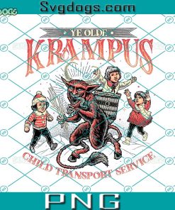 Krampus Christmas PNG, Ye Olde Krampus Child Transport Service PNG, Krampus PNG