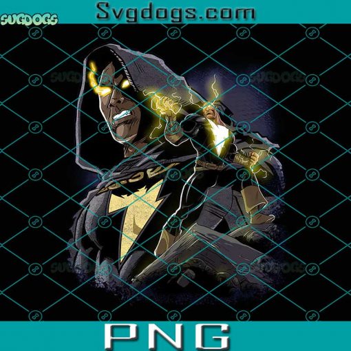 Static Shock PNG, Black Adam PNG, From Slave To A God PNG