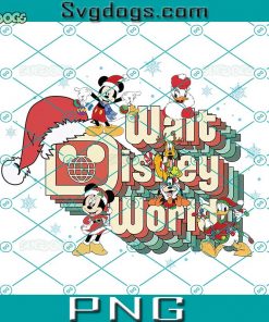 Wait Disney Worls PNG, Christmas Mouse And Friends PNG, Christmas Squad PNG