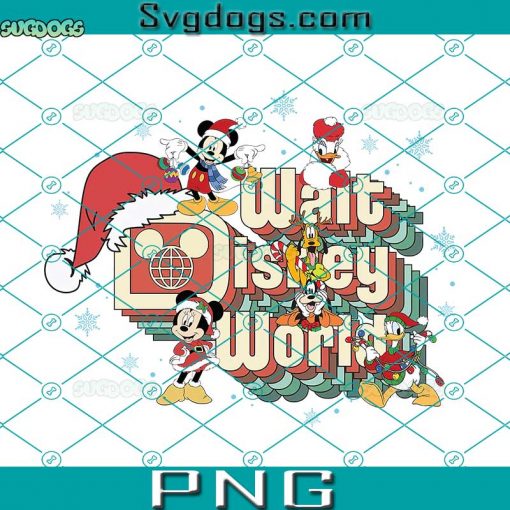 Wait Disney Worls PNG, Christmas Mouse And Friends PNG, Christmas Squad PNG