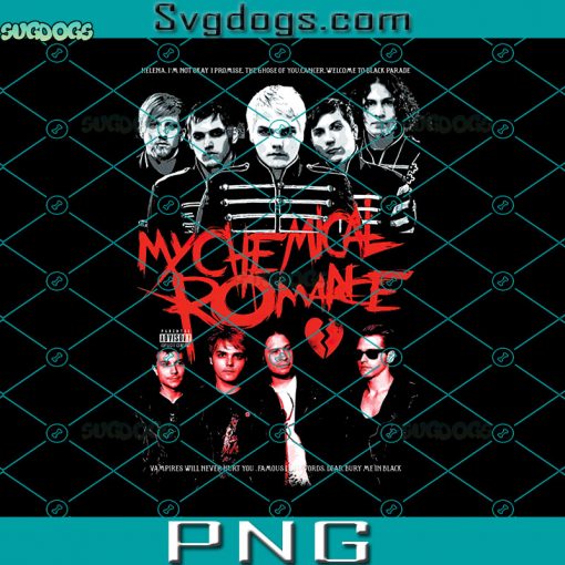 My Chemical Romance PNG, Danger Off PNG