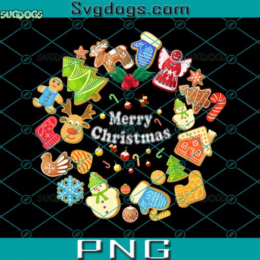 Gingerbread Christmas PNG, Cookies Ornament PNG, Merry Christmas PNG, Baby Christmas PNG