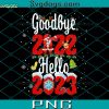 Good Bye 2022 Hello 2023 PNG, Merry Christmas PNG, Happy New Year PNG