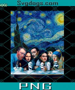 Milkshake In The Starry Night PNG, Starry Night PNG