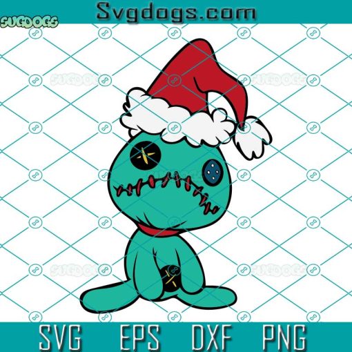 Christmas Scrump SVG, Scrump SVG, Scrump Santa Hat SVG, Christmas Doll SVG PNG DXF EPS