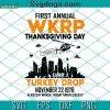 First Annual Wkrp Thanksgiving Day Turkey Drop November 22 1978 SVG, Funny Thanksgiving SVG, Thanksgiving Turkey SVG PNG DXF EPS