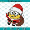 Christmas Minion SVG, Despicable Character SVG, Despicable Christmas SVG, Minion Santa SVG PNG DXF EPS