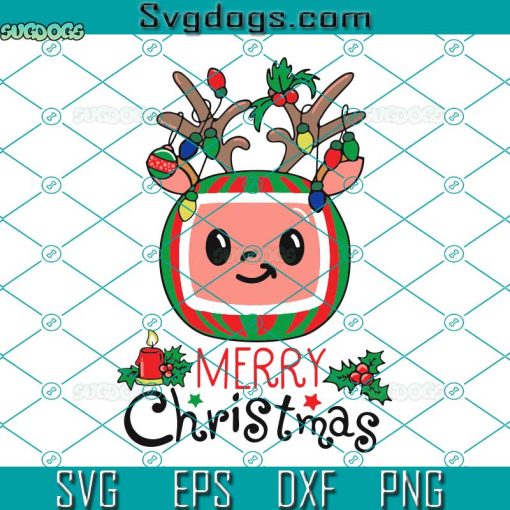 Merry Christmas Cocomelon SVG, Cocomelon Christmas SVG, Baby Cocomelon SVG PNG DXF EPS