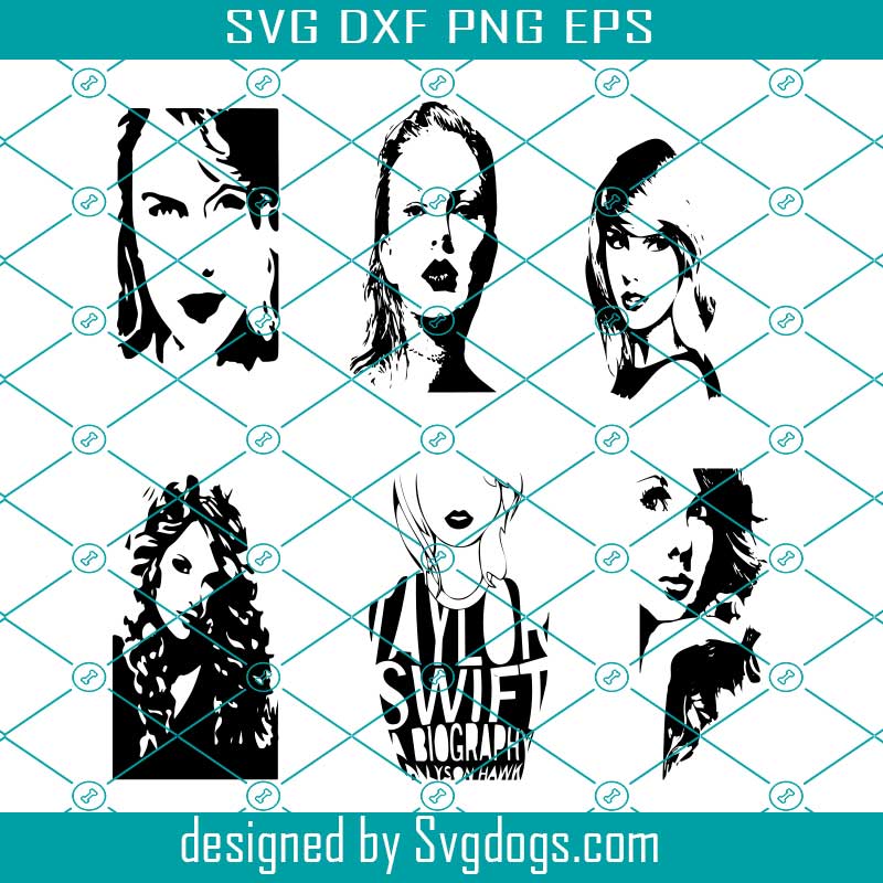 Taylor Swift Bundle SVG, Taylor Swift SVG PNG DXF EPS