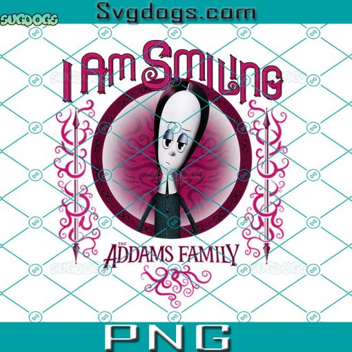 Wednesday Addams I Am Smiling PNG, Addams Family PNG, Wednesday Addams PNG