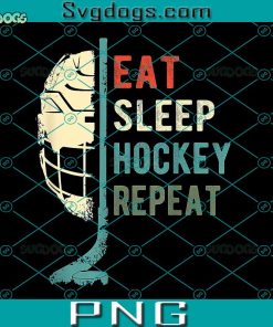 Eat Sleep Hockey Repeat PNG, Hockey PNG