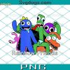 Rainbow Friends PNG, Rainbowfriends For Kids And Adults Birthday PNG, Roblox Rainbow PNG