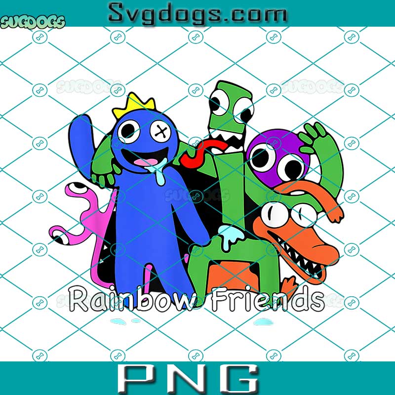 Rainbow Friends SVG PNG DXF EPS