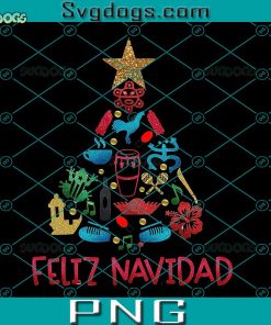 Feliz Navidad PNG, Feliz Navidad Puerto Rican Christmas Tree PNG, Christmas Tree PNG