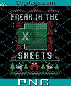Freak In The Sheets Excel PNG, Christmas Excel PNG