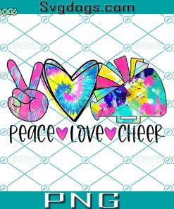 Peace Love Cheer PNG, Cheer PNG, Cheer Leader PNG