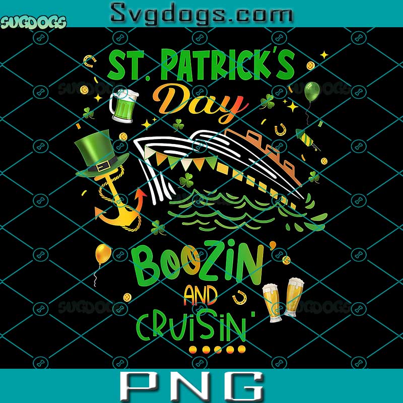St Patricks Day Boozin And Cruising PNG, St Patricks Day Cruise Matching Cruising Boozing Drinking PNG, St Patricks Day PNG