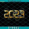 Happy New Year 2023 PNG, New Years Eve Party Supplies 2023 PNG