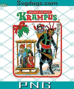 Holiday Fun With Krampus PNG, Steven Rhodes Fun with Krampus Premium PNG