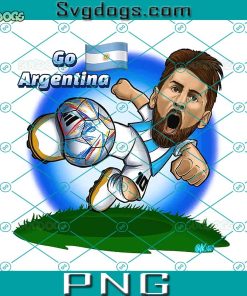 Go Argentina PNG, Messi PNG, Argentinian Football PNG