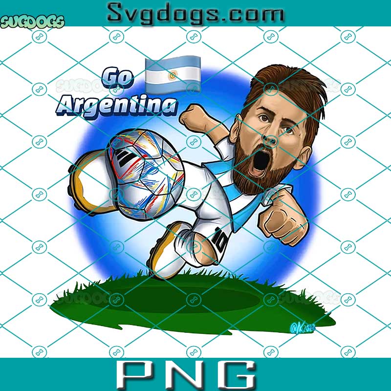 Go Argentina PNG, Messi PNG, Argentinian Football PNG