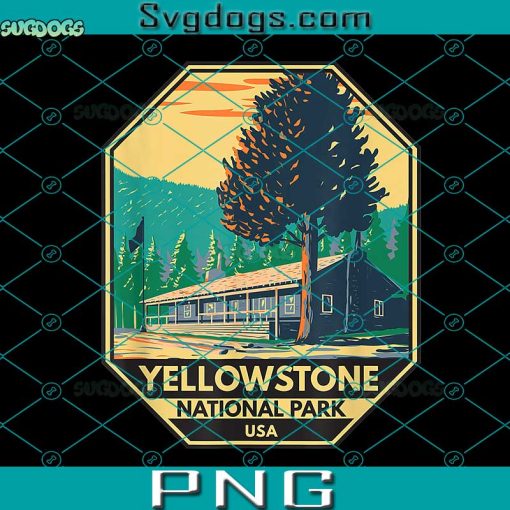 Yellowstone National Park US PNG, Roosevelt Lodge Cabins PNG