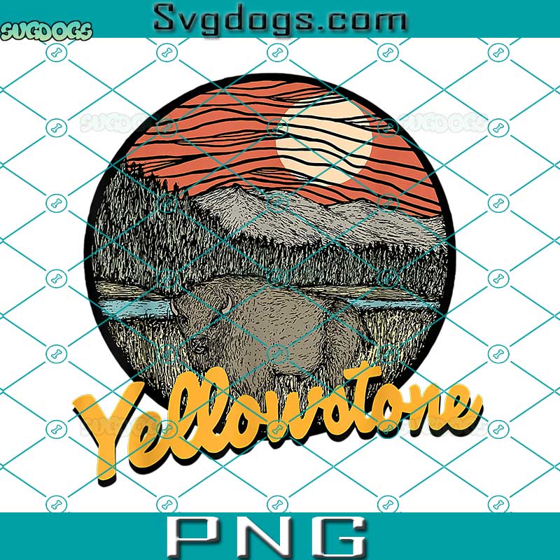 Yellowstone National Park PNG, US National Park PNG