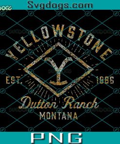 Yellowstone Sunburst Dutton Ranch Montana PNG, Yellowstone PNG