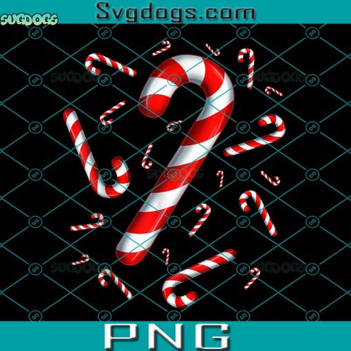 Cute Candy Cane Crew PNG, Funny Christmas Family Friends PNG