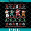 Cute Candy Cane Crew PNG, Funny Christmas Family Friends PNG