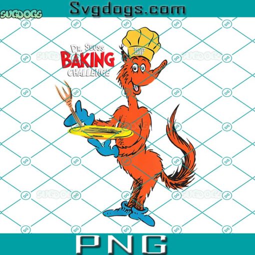 Dr Seuss Baking Challenge PNG, Fox In Socks PNG, Dr Seuss PNG