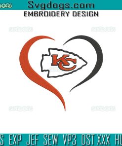 Kansas City Chiefs Embroidery Design File, Chiefs Embroidery Design File