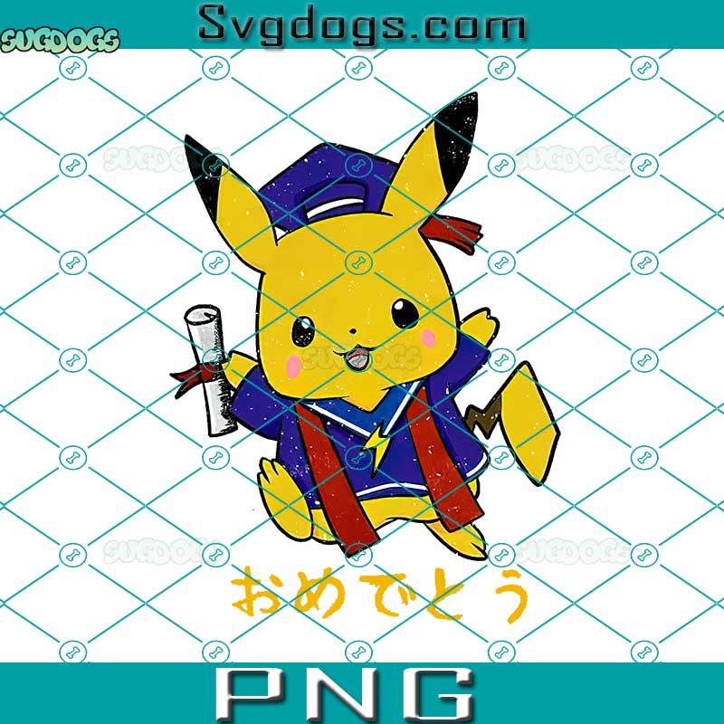Pikachu Graduated PNG, Class Of 2022 PNG, Pokemon School PNG