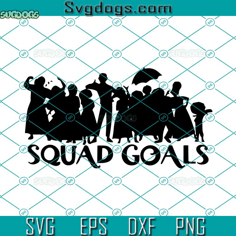 Encanto Squadgoals SVG, Disney Encanto SVG, Squadgoals SVG PNG DXF EPS
