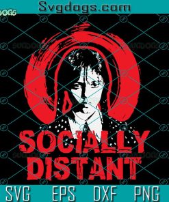 Wednesday Addams Socially Distant SVG, Wednesday Darkside SVG, Wednesday Blood SVG PNG DXF EPS