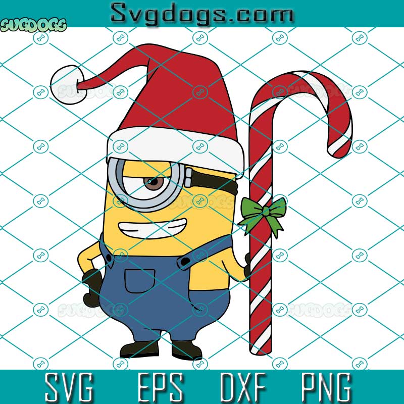 Minion Christmas SVG, Minion Santa SVG, Minion SVG PNG DXF EPS