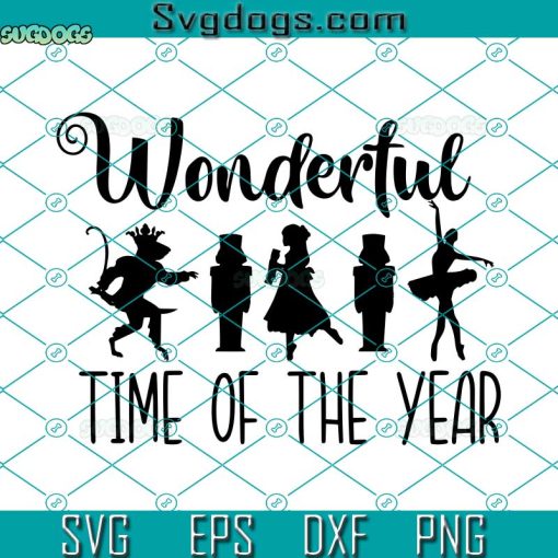 It’s The Most Wonderful Time Of The Year SVG, Nutcracker SVG, Krampus SVG PNG DXF EPS