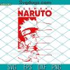 Uzumaki Naruto Anime SVG, Naruto SVG, Anime SVG PNG DXF EPS