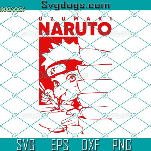 Uzumaki Naruto SVG, Anime SVG, Naruto SVG PNG DXF EPS