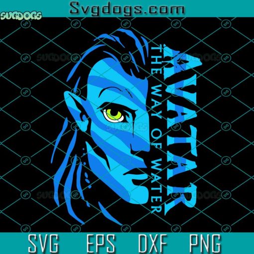 Jake Sully Avatar 2 SVG, Avatar The Way Of Water SVG, Avatar 2 SVG PNG DXF EPS
