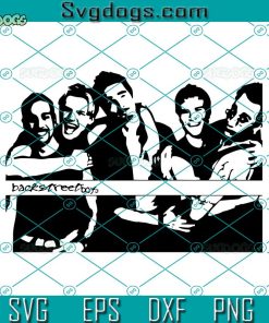 Backstreet Boy SVG, Backstreet Boy Band SVG, Music Band SVG PNG DXF EPS