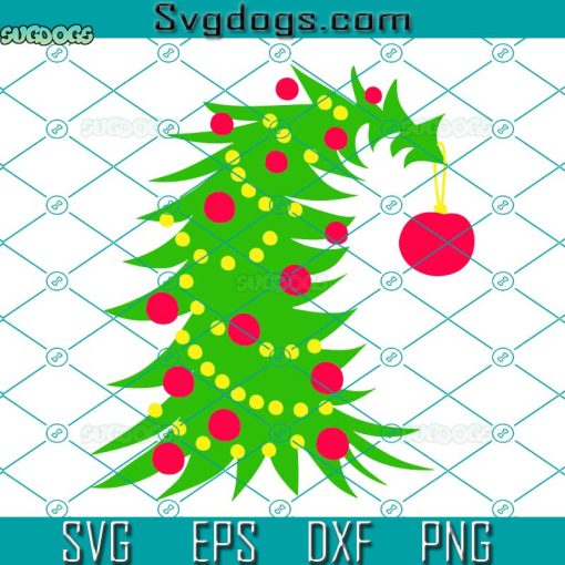 Grinch Christmas Tree SVG, Christmas Tree SVG, Grinch Christmas SVG PNG DXF EPS