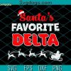 Santa’s Favorite AKA SVG, Alpha Kappa Alpha SVG, AKA Christmas SVG PNG DXF EPS