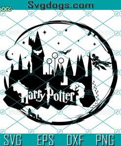 Harry Potter SVG, Harry Potter Hogwarts Castle Alumni SVG, Potterhead SVG PNG DXF EPS