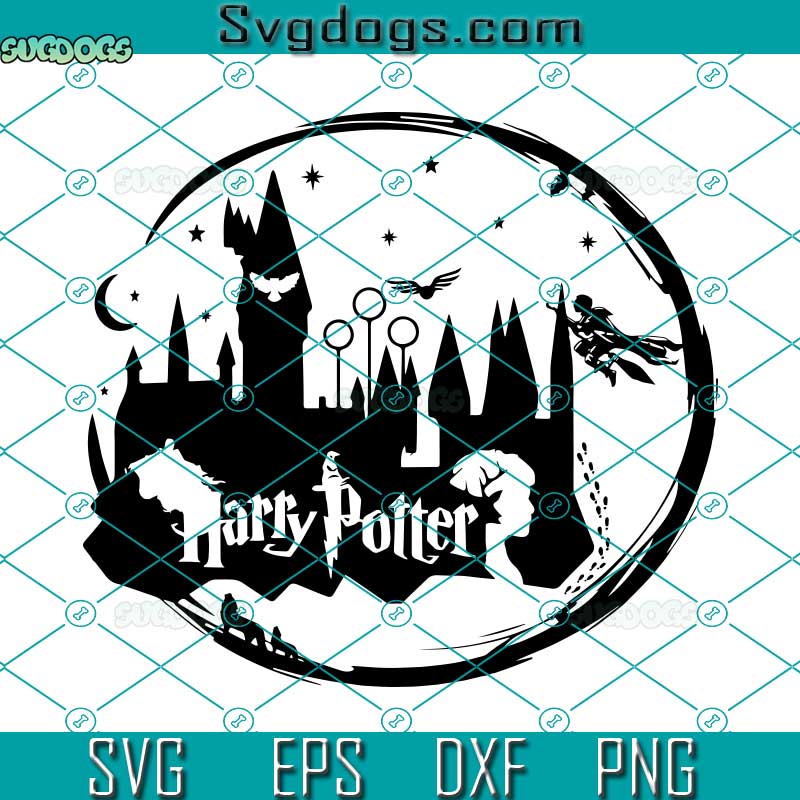 Harry Potter SVG, Harry Potter Hogwarts Castle Alumni SVG, Potterhead SVG PNG DXF EPS