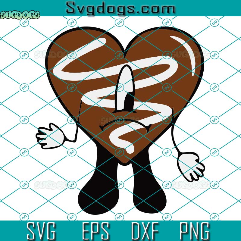 Benito Chocolate Candy SVG, Un San Valentin Sin Ti SVG, Bad Bunny Valentine SVG, Valentine Chololate SVG PNG DXF EPS