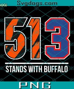 513 Stands With Buffalo PNG, Damar Hamlin PNG, 513 PNG